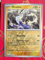 Miraidon - Pokemon Reverse Holo Scarlet Violet Base