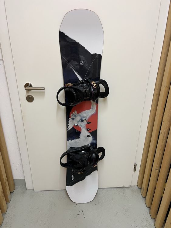 Capita Snowboard & Burton Lexa Bindung. 1