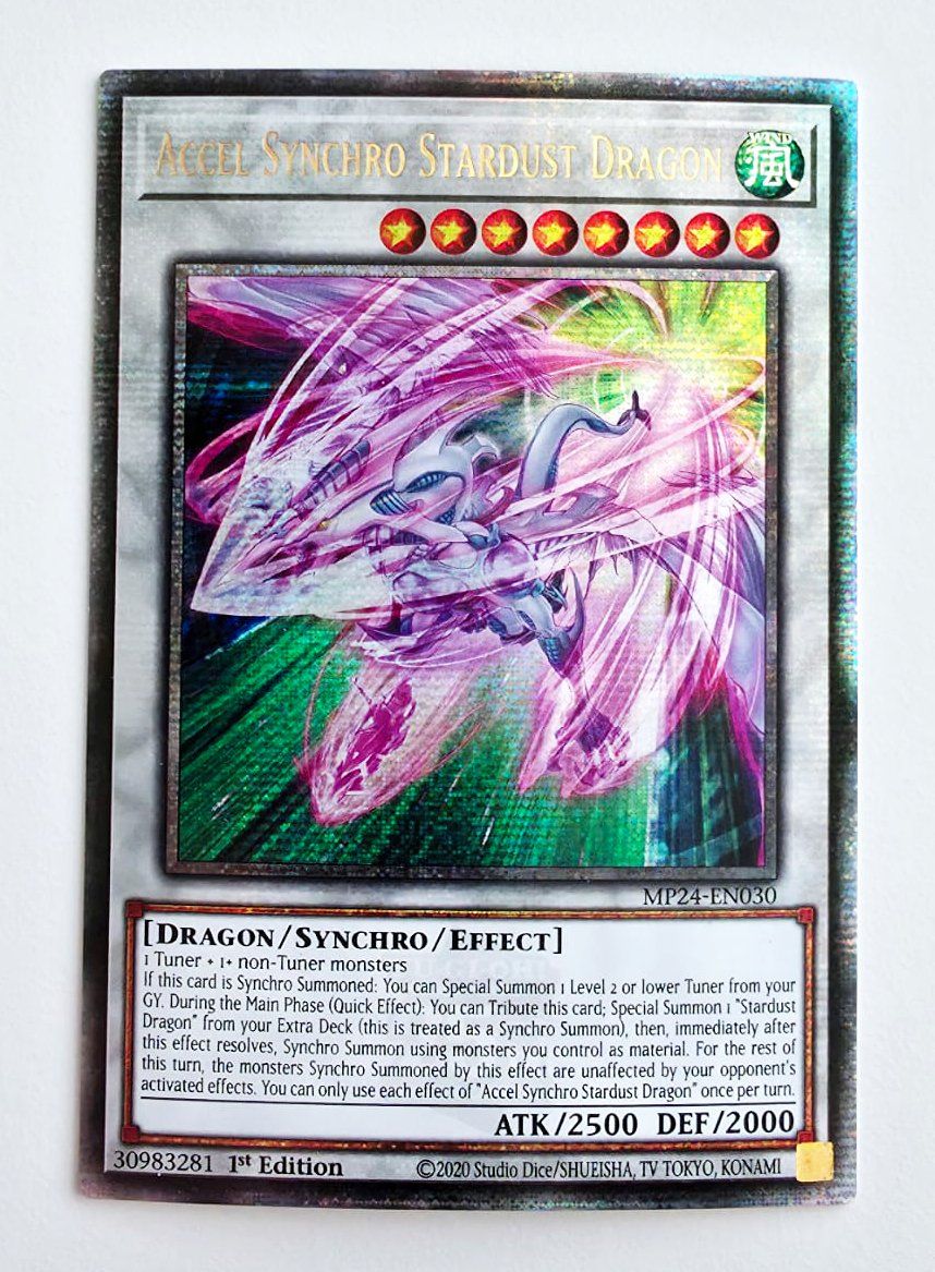 Yugioh Carte collezionabili: Accel Synchro Stardust Dragon - Yu-Gi-Oh! TCG – Usato da Zürich venduto da Zetto