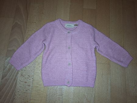 rosa Strickjacke in Gr. 62/68 NEU