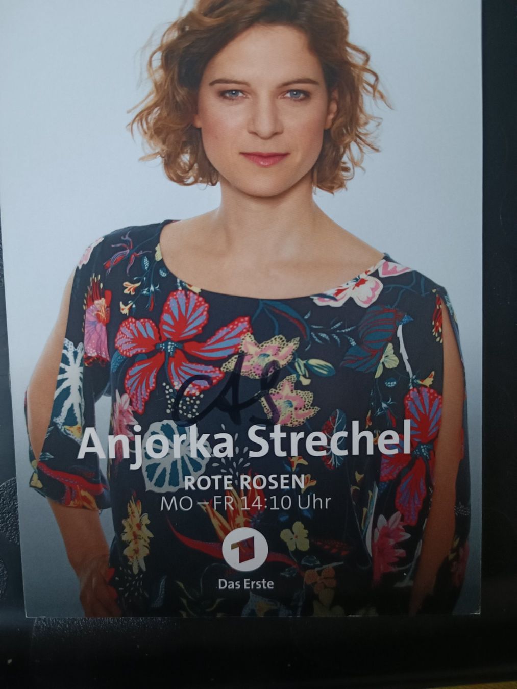 Autographes: Anjorka Strechel - handsigniert - Rote Rosen – D'occasion à Menziken par Artographs