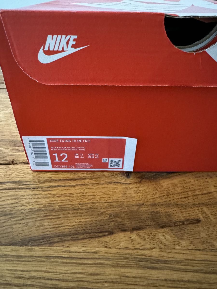 Nike Scarpe da uomo: Nike Dunk Hi Retro – Nuovo e nell'imballaggio originale da Zürich venduto da sell_my_stuff 6