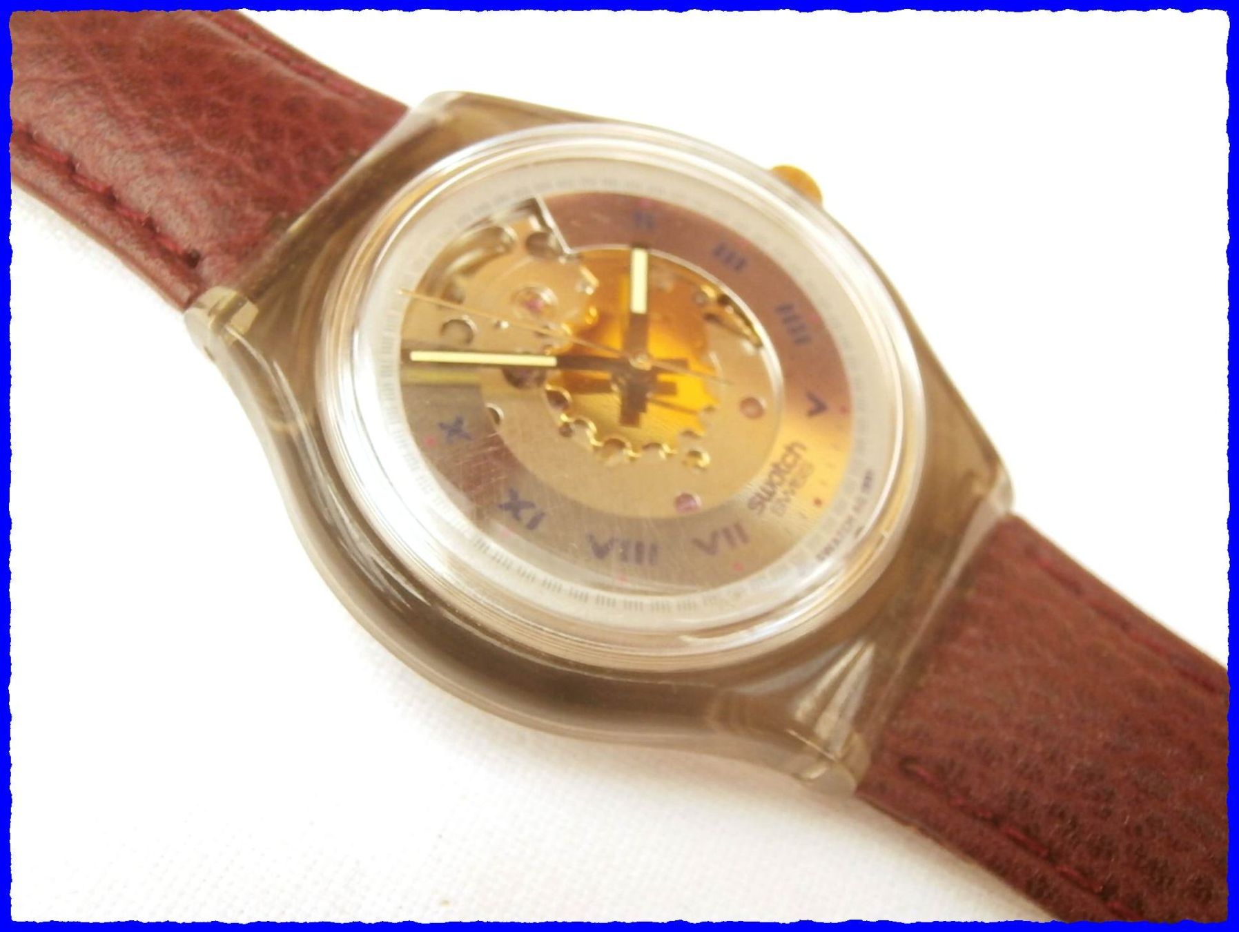Swatch Orologi: SWATCH Automatic "RUBIN" (SAM100) - NEU mit Box – Nuovo e nell'imballaggio originale da Worblaufen venduto da Re_mo81 4