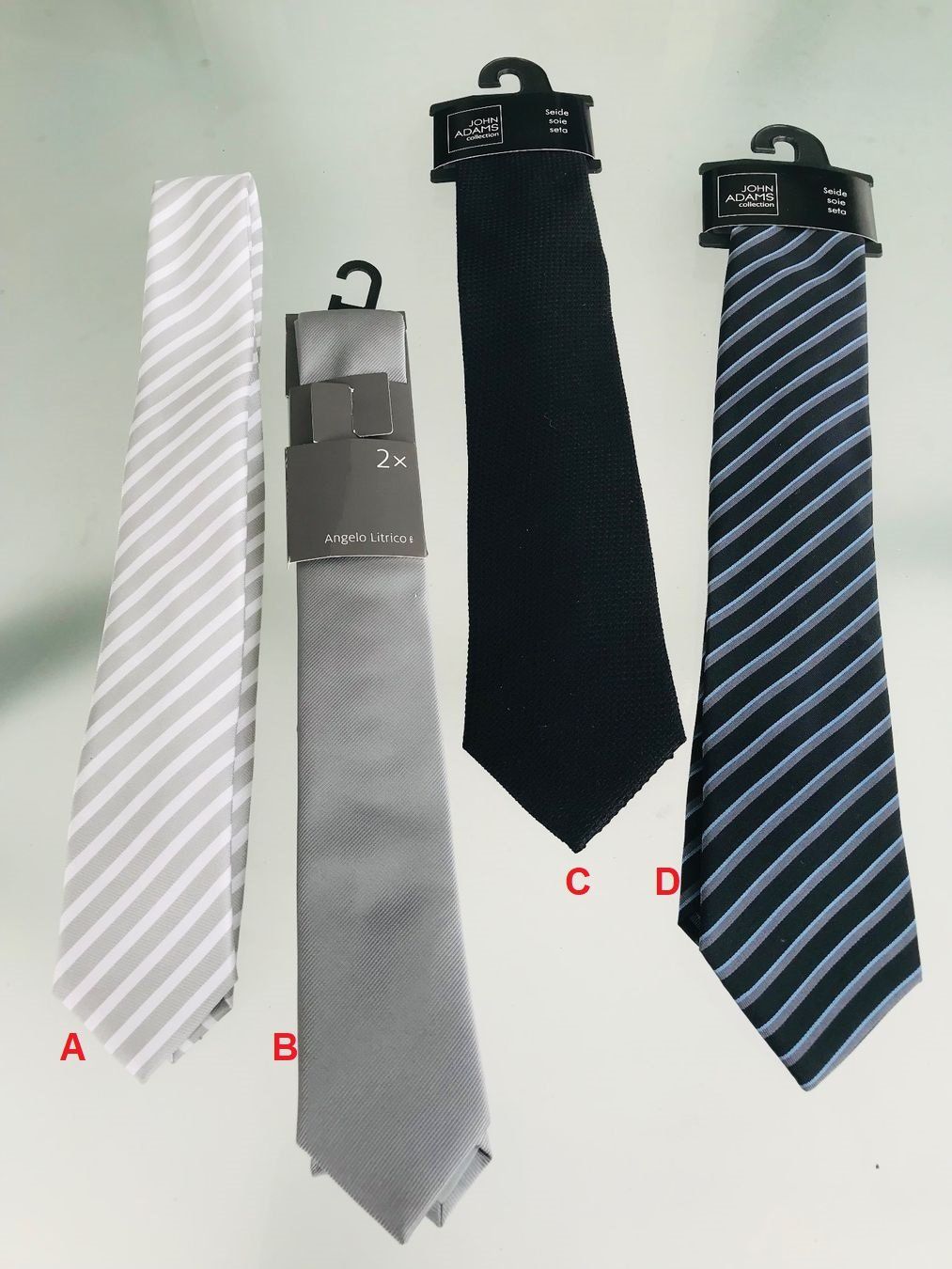 Cravatte: 1 (von 4) NEUWERTIGEN  Krawatten / 100% Polyester oder Seide – Nuovo e nell'imballaggio originale da Dietikon venduto da Chance_007 2