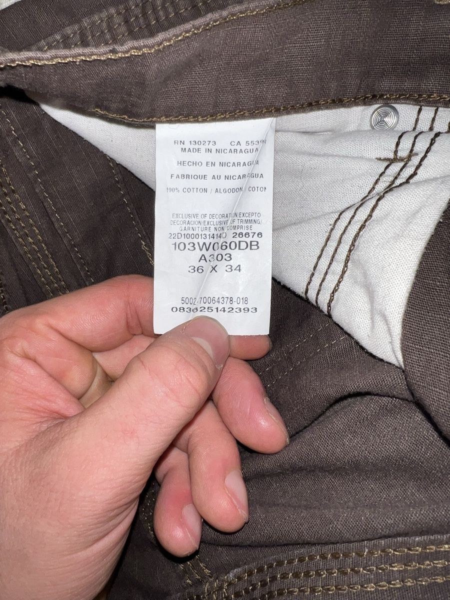 Hosen: Pantalon cargo brun – Gebraucht aus Carouge GE von Romann. 3