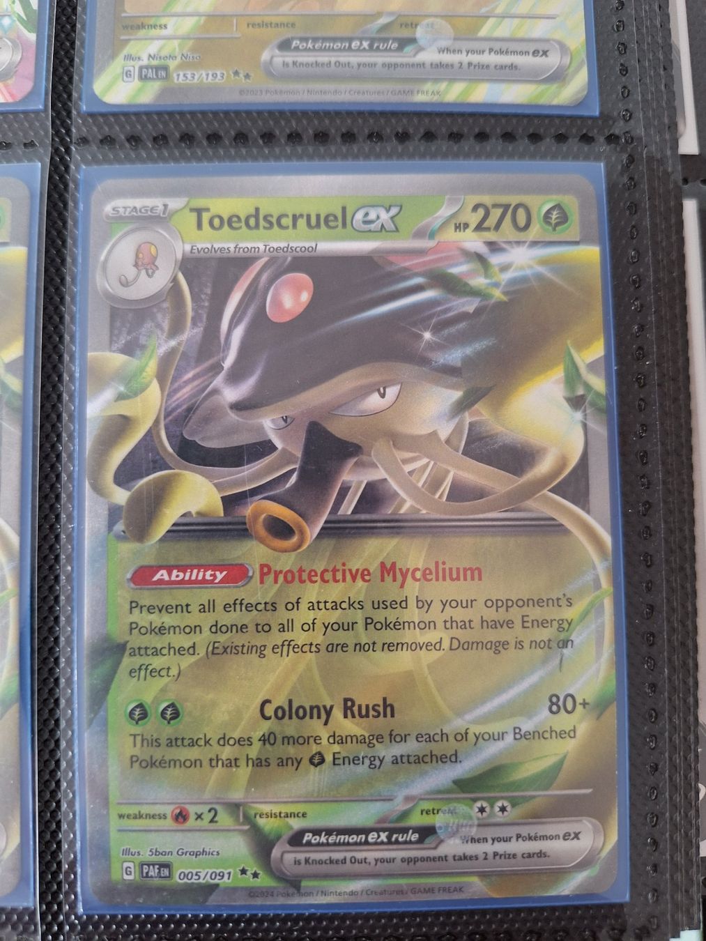 Pokémon Carte collezionabili: Toedscruel ex – Usato da Altstätten SG venduto da GGsGameshop