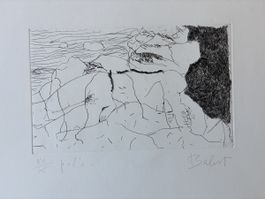 Lithographie ,Eau-forte originale signée, épreuve VII sur X