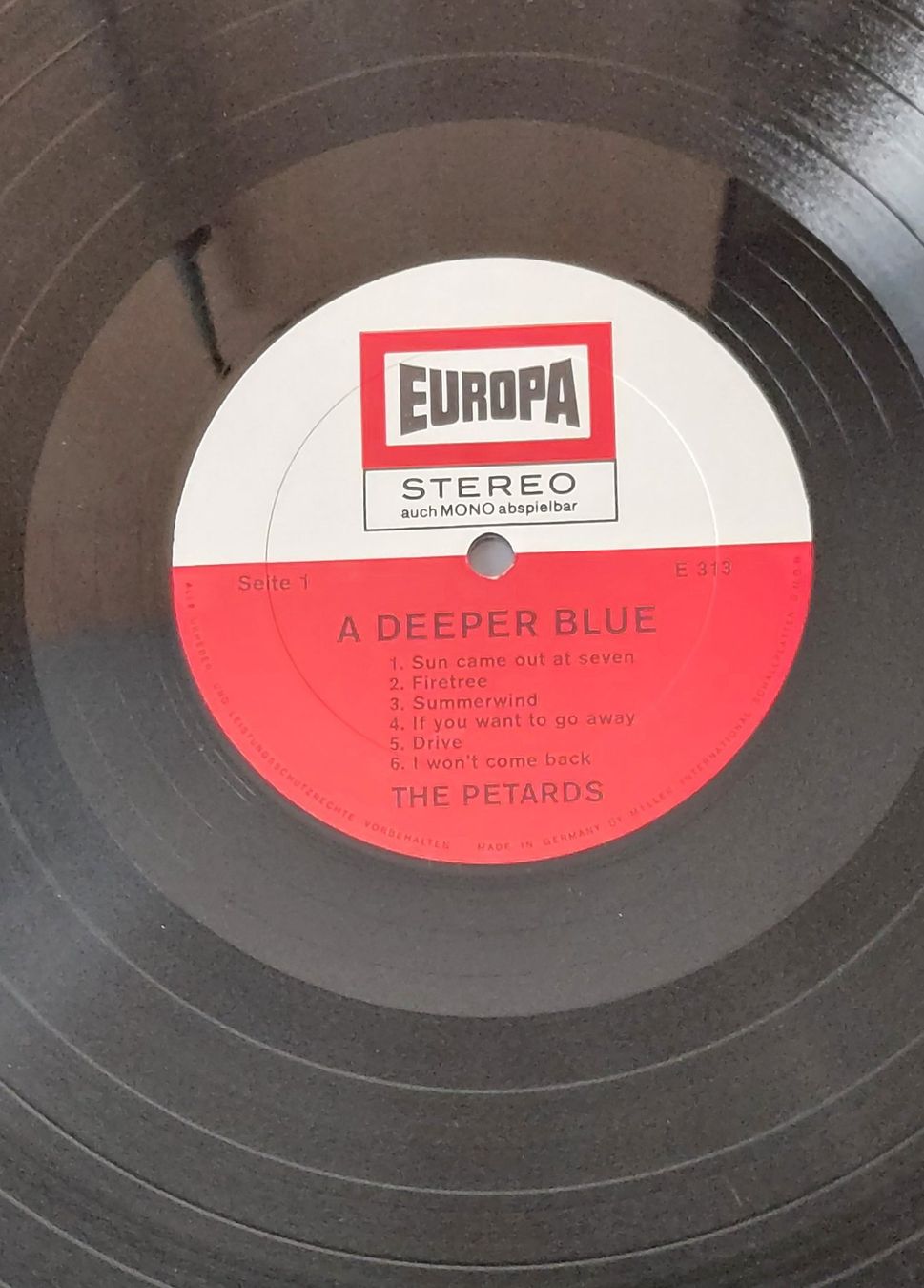 Dischi in vinile: LP - THE PETARDS - A DEEPER BLUE – Usato da Steckborn venduto da Quo7 1