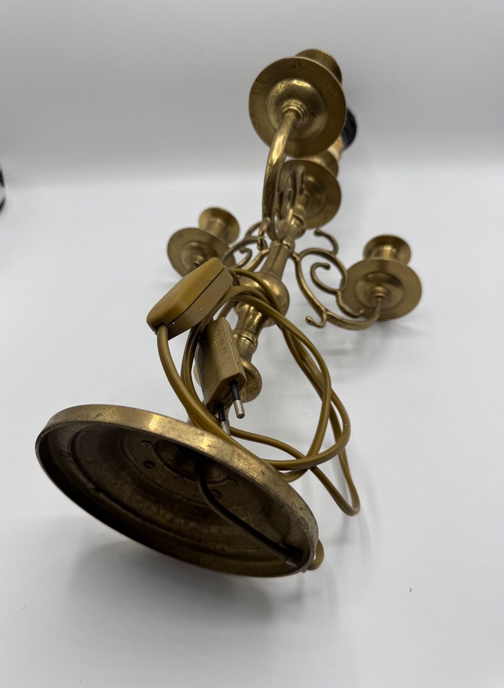 Bougeoirs: Messing Lampe / Kerzenständer Lampe – D'occasion à Sachseln par BONATI01 6