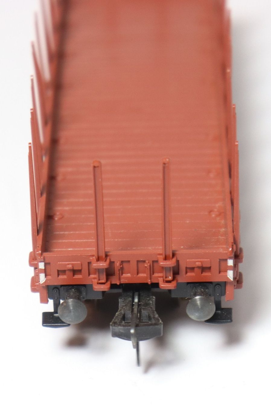 Fleischmann Modellini di ferrovie: Fleischmann 5221 H0 DB Rungenwagen Rmms 33 – Usato da Frick venduto da volvo850driver 5