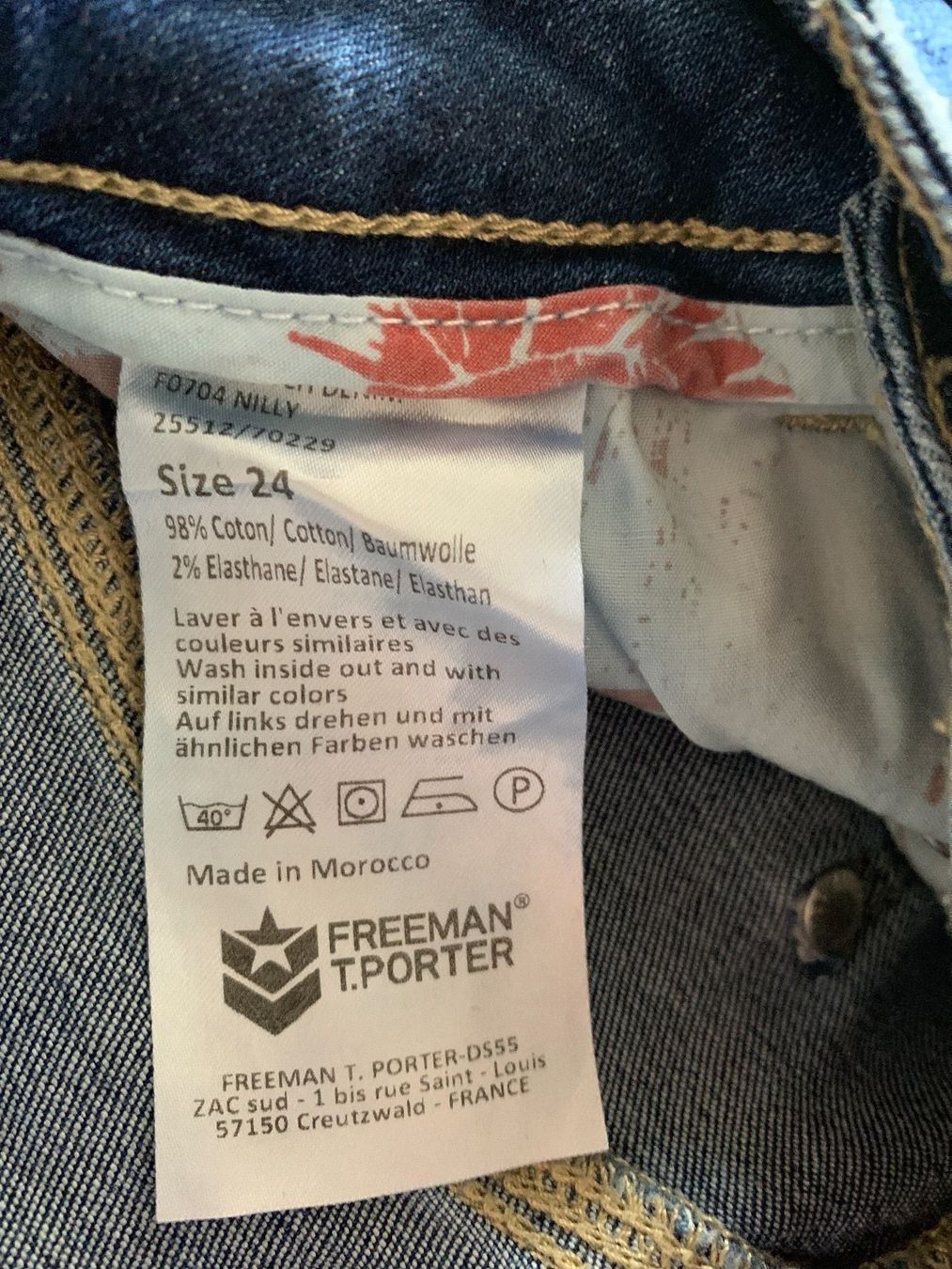 Freeman T. Porter Pantaloni: Kurze Hosen Freeman T.Porter Gr.24 – Usato da Linden venduto da Annelie12 4