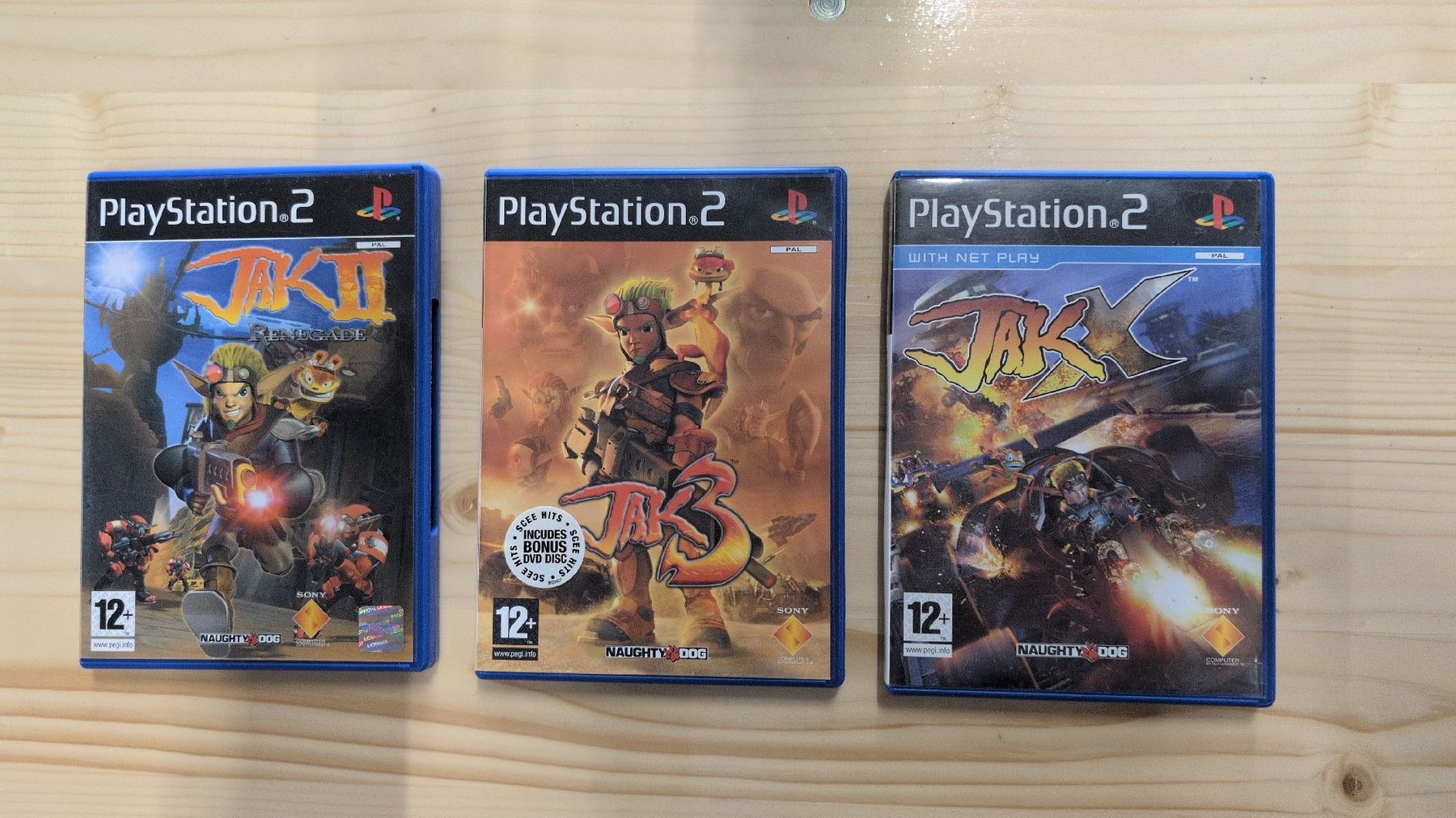 Spiele: PS2 Bundle Jak II / Jak 3 / Jak X – Gebraucht aus Grasswil von DrNidu