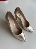 Pumps Gold Grösse 36 Navyboot