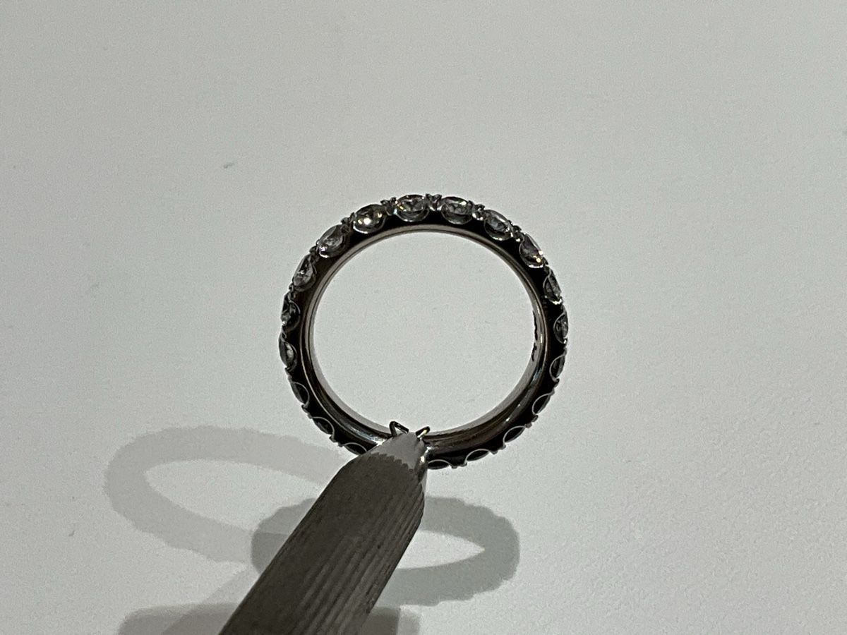 Anelli: Damenring Platin Diamant – Usato da Schaffhausen venduto da glamour-shop 3