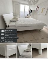 IKEA Malm Bettrahmen weiss Holzkonstruktion guter Zustand