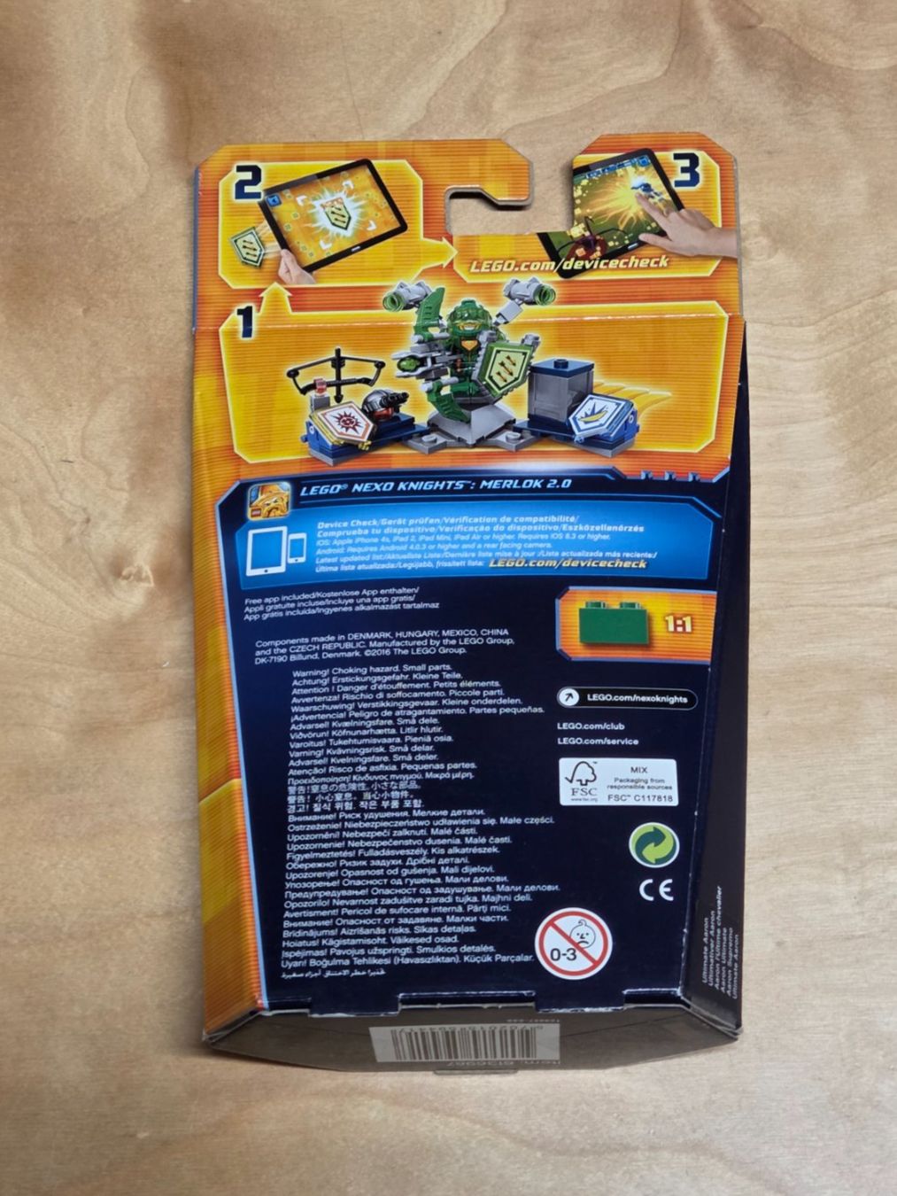 Lego Kit di costruzioni: LEGO Nexo Knights 70332 Ultimate Aaron – Nuovo e nell'imballaggio originale da Basadingen venduto da NekoBricks 2