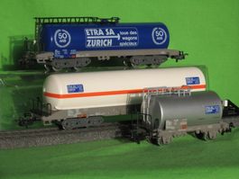 SBB Kesselwagen-Set ETRA Jubiläum 50J***