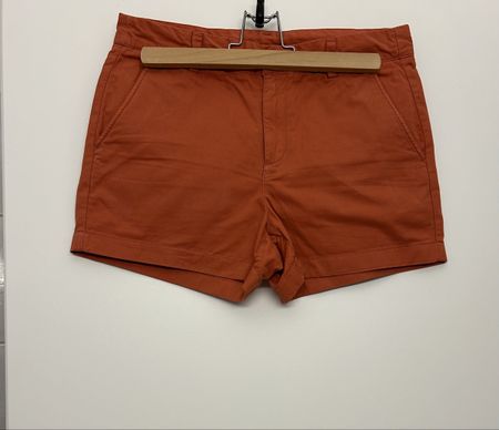 Stylish Orange Women's Shorts Uniqlo, Size S