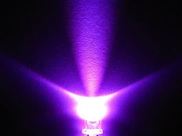 100Stk. 5mm LED transparent pink