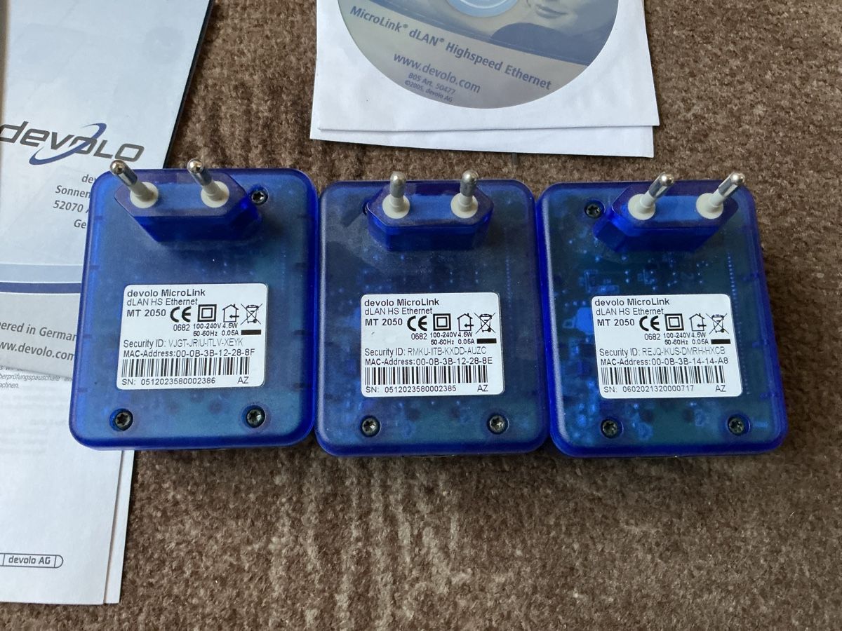Devolo Lecteurs & Adaptateurs: Devolo MicroLink dLAN Ethernet Highspeed 85 Powerline – D'occasion à Wängi par Madella 2