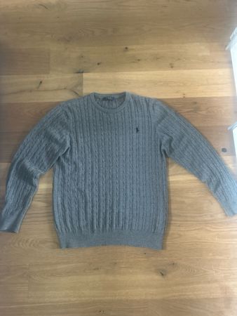 Rundhals Pullover Polo Ralph Lauren Grau M