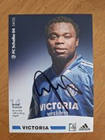 Gerald Asamoah Autogrammkarte Schalke 04