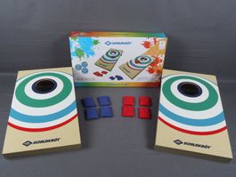 SCHILDKRÖT Cornhole Set Sackwurfspiel