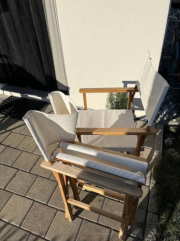 Sedie: 6 Regiestühle, Holz, klappbar – Usato da Says venduto da AllArt01 2
