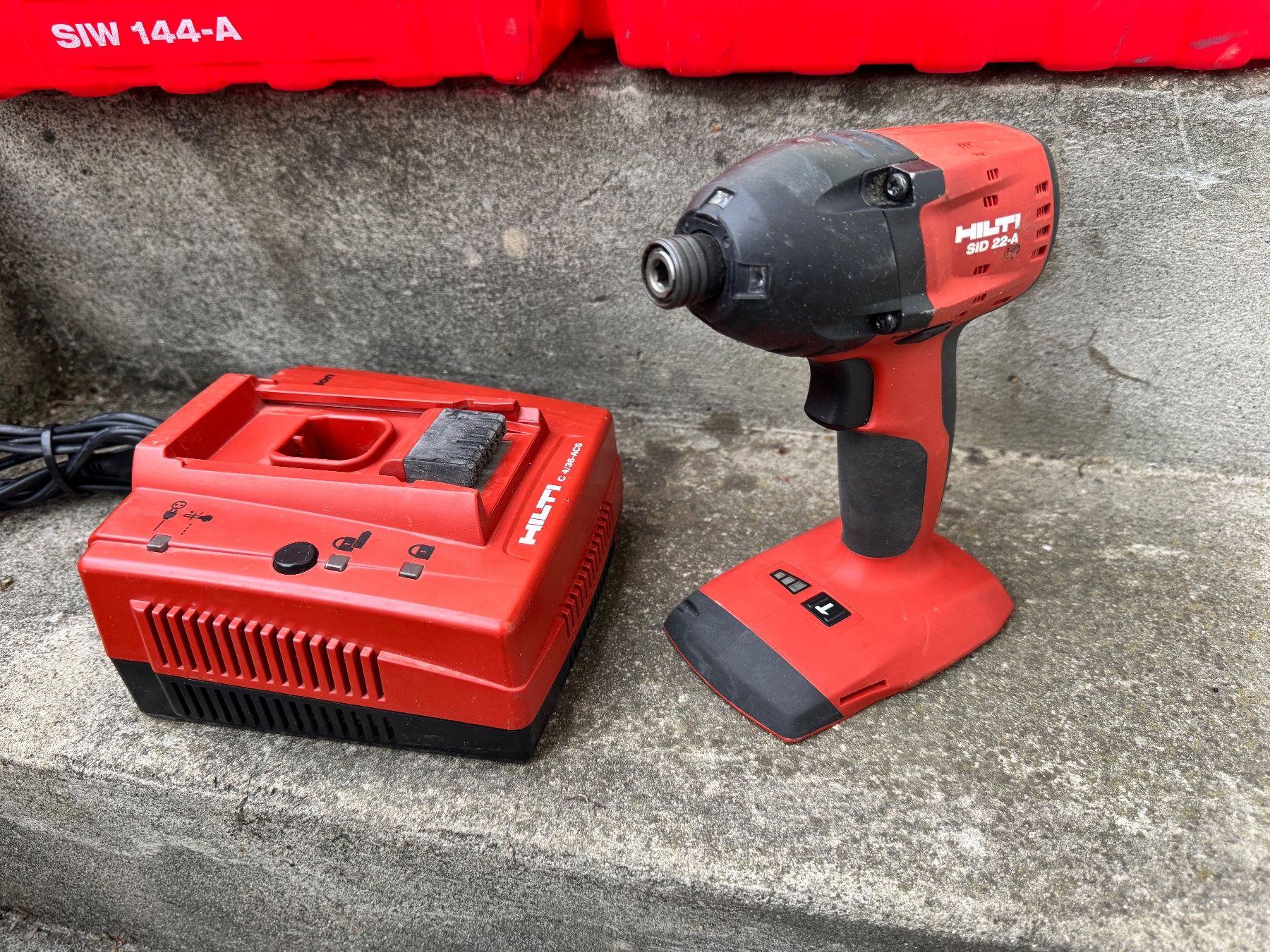 Hilti Bohrmaschinen: Hilti Sid 22-A Schlagschrauber – Gebraucht aus frauenfeld von tia01 3