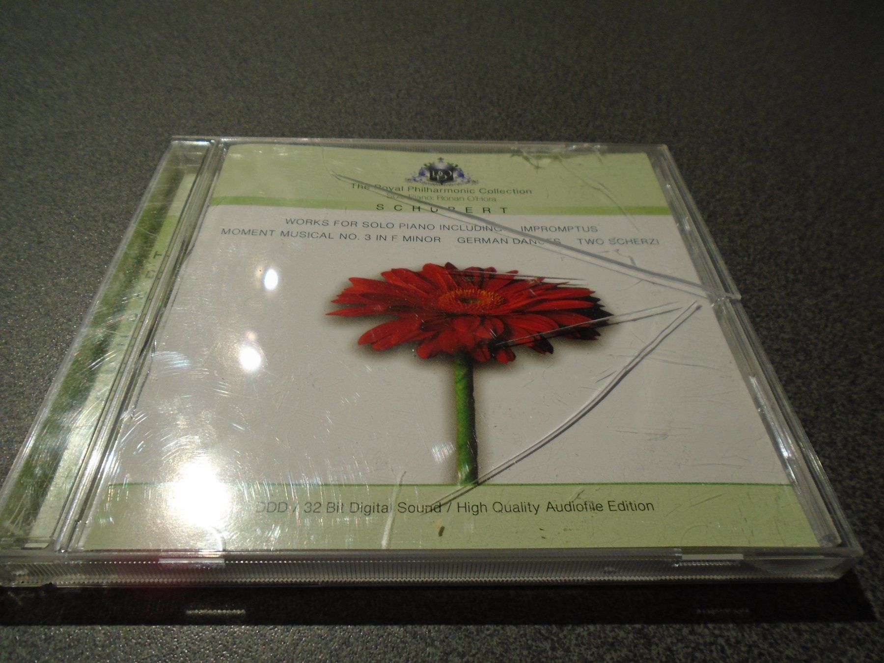 CDs: CD Schubert Works for solo Piano Including – Gebraucht aus Zürich von abraxas1291