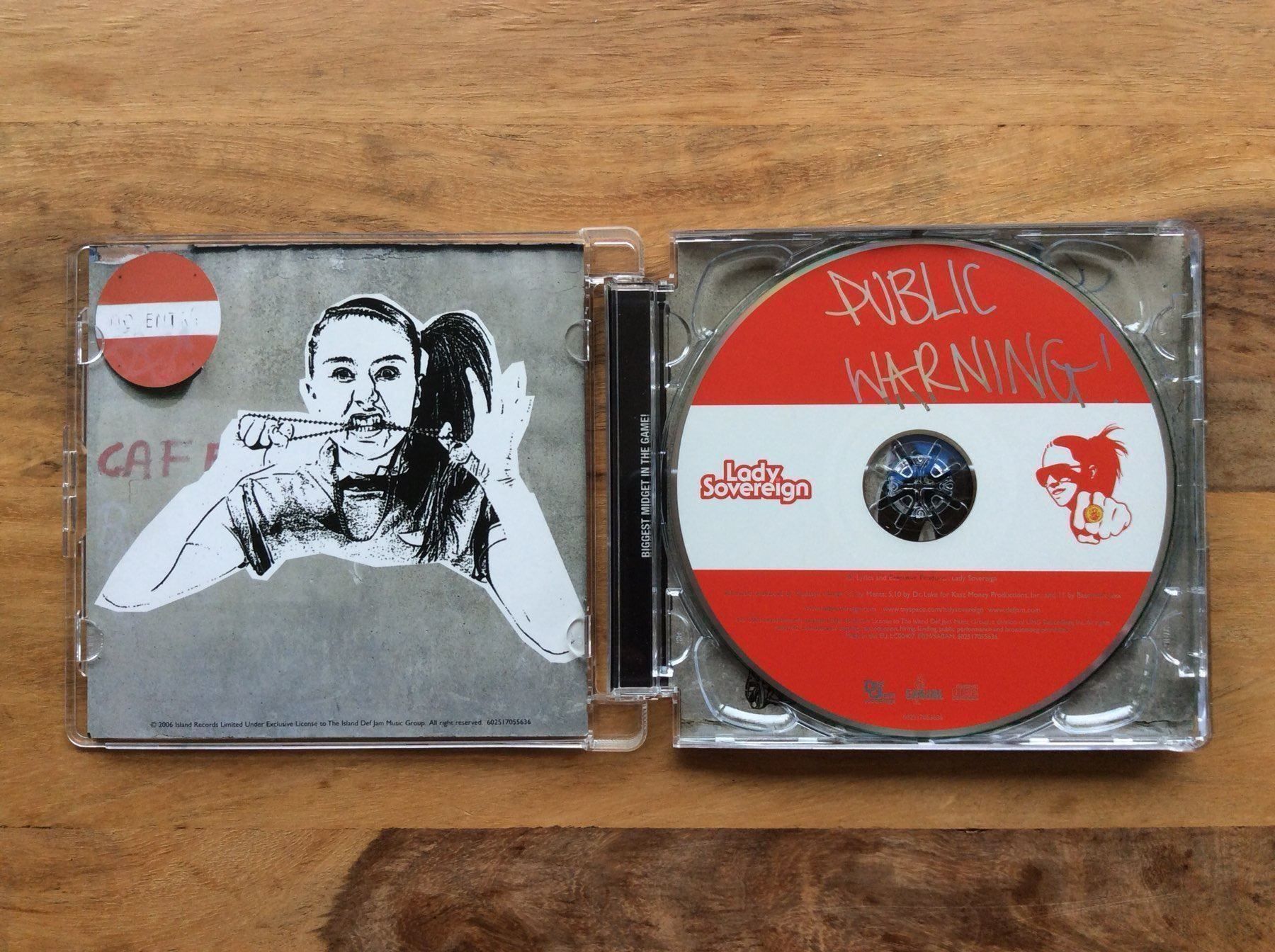 CD: CD Lady Sovereign - Public Warning – Usato da Horgen venduto da flyingpenguin2000 1