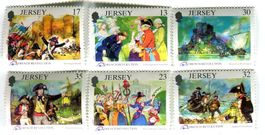 Briefmarken "Französische Revolution". Jersey