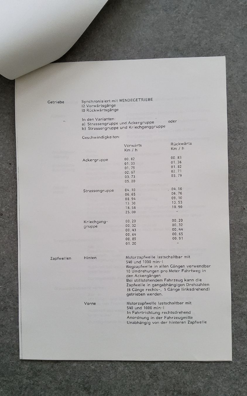 Schilter Documenti: Schilter Universaltraktor UT 6503 Forst – Usato da Holziken venduto da douglas70 2