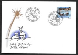 Sonderbrief S. 1793 Bern Bethlehem 14.-23.12.2000
