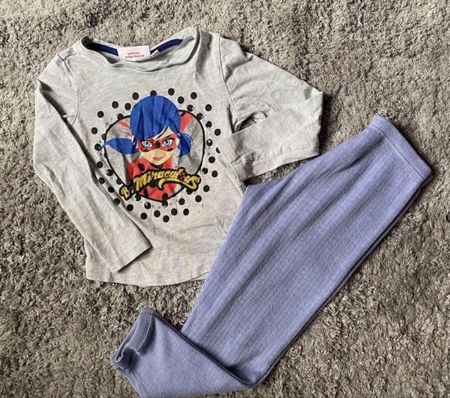 Pyjama Miraculous Ladybug taille 104 parfait pour l'hiver
