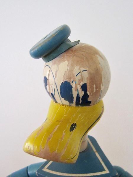 Disney Statuette: Holzfigur Donald Duck wohl 50er Jahre – Usato da Lüchingen venduto da Eeizo 5