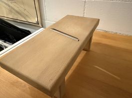 Mandoline aus Buchenholz  Verstellbare Edelstahlklinge