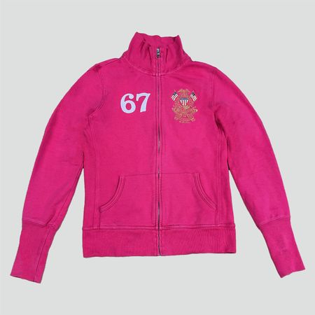 Polo Ralph Lauren Jeans Company pink zip-up rosa vintage