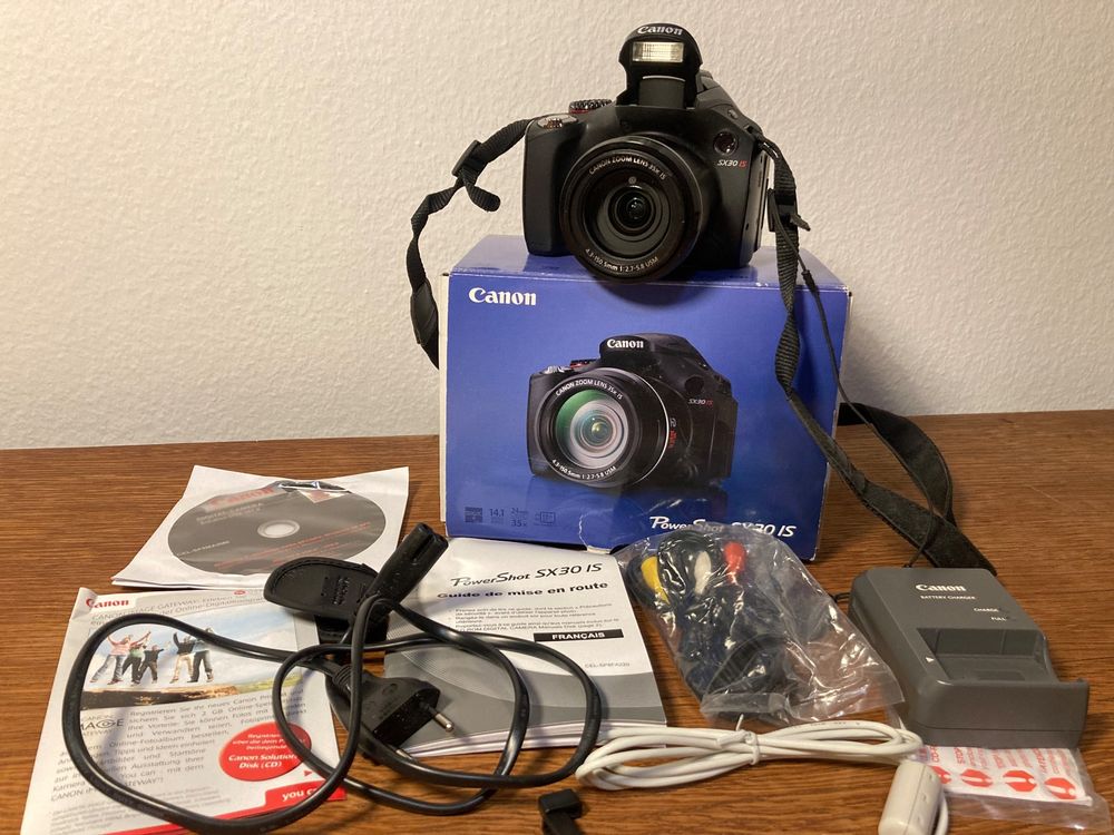 Photoapparat Canon PowerShot SX30 IS Kaufen auf Ricardo