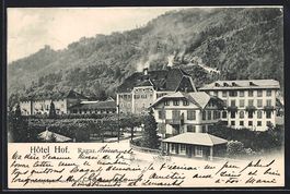 AK Ragaz, Hotel Hof, 1904