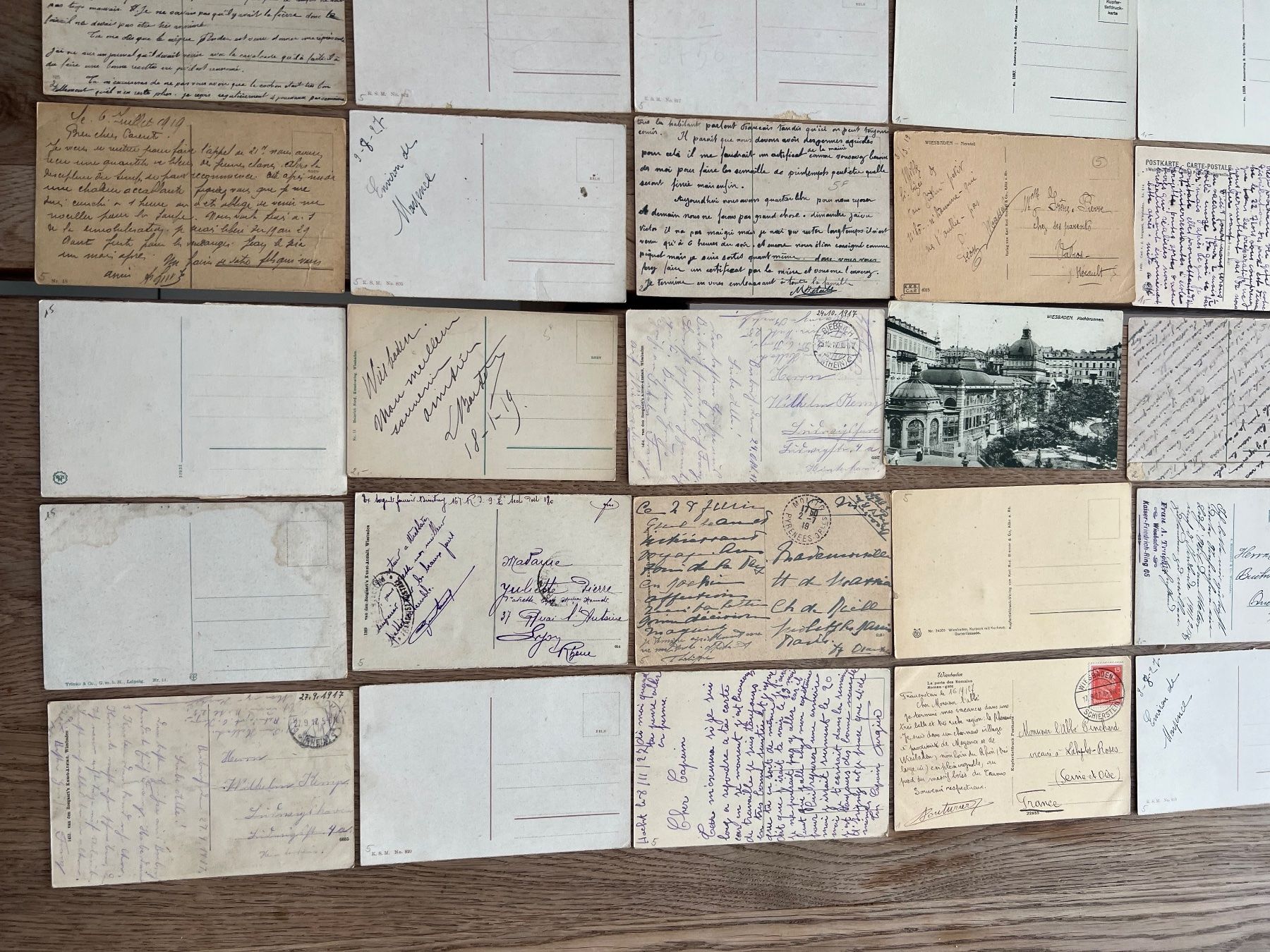 Cartoline postali: Sammlung Ansichtskarten Deutsches Reich- Wiesbaden – Usato da Hermetschwil-Staffeln venduto da militaria-schweiz 8