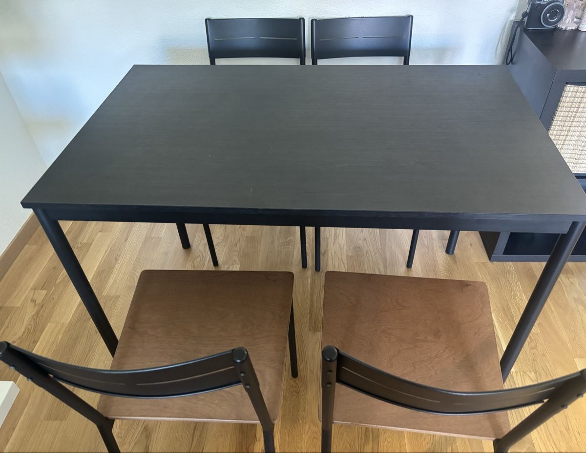 Ikea Tischset: Essgruppe - Dining set - Kitchen table & 4 chairs – Neu (gemäss Beschreibung) aus Bern von cia_6q9y 1