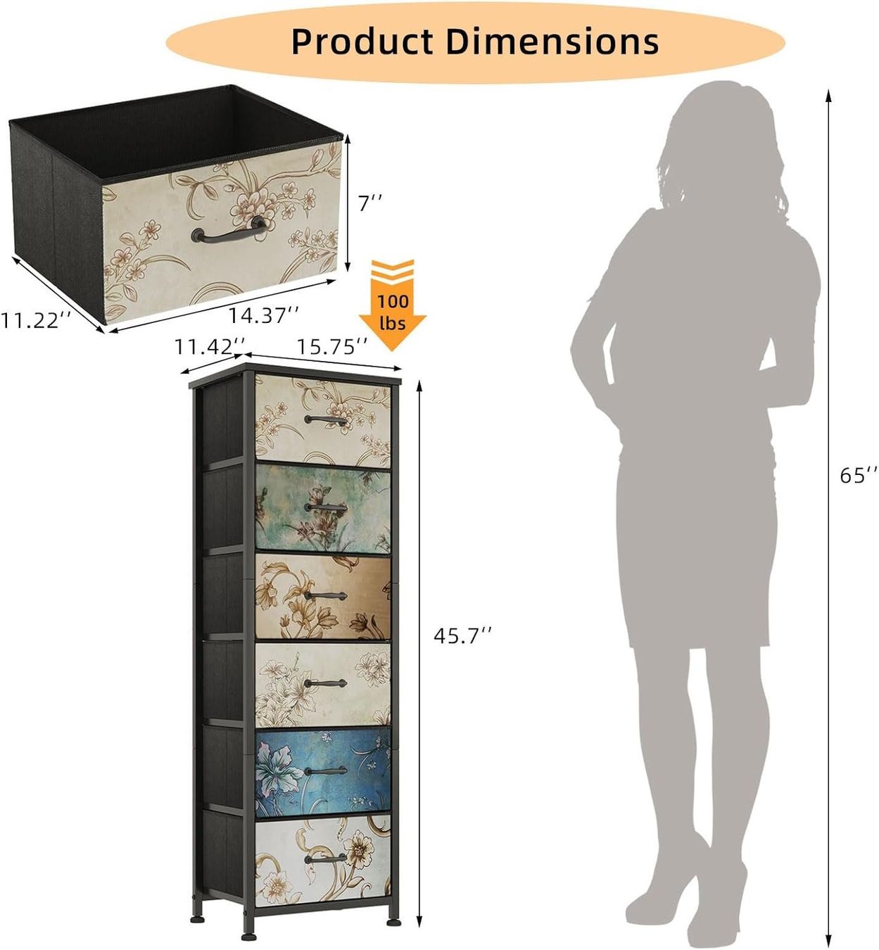 Cassettiere: Kommode – Nuovo (secondo la descrizione) da Pieterlen venduto da Plasticbox 2