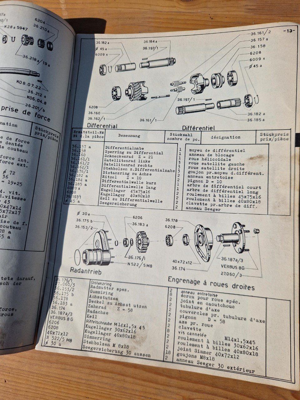 Tracteurs: Original Ersatzteilliste Rapid Special / Super 60 – D'occasion à Dürnten par Bachtel84 3