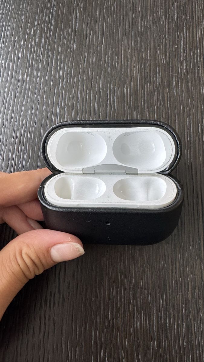 Apple Cover & Protezioni schermo: AirPods Pro 2 Case + Lederhülle  – Usato da Altendorf venduto da viktoria_sells