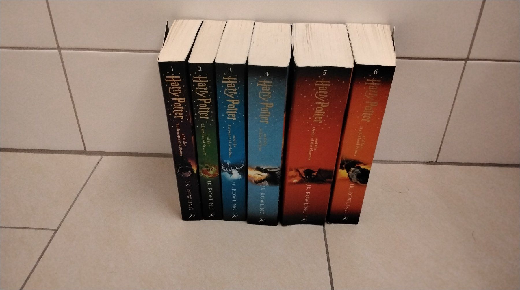 Libri: HARRY POTTER  1 - 6  ENGLISCH – Usato da Steinhausen venduto da pinu09