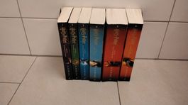 HARRY POTTER  1 - 6  ENGLISCH