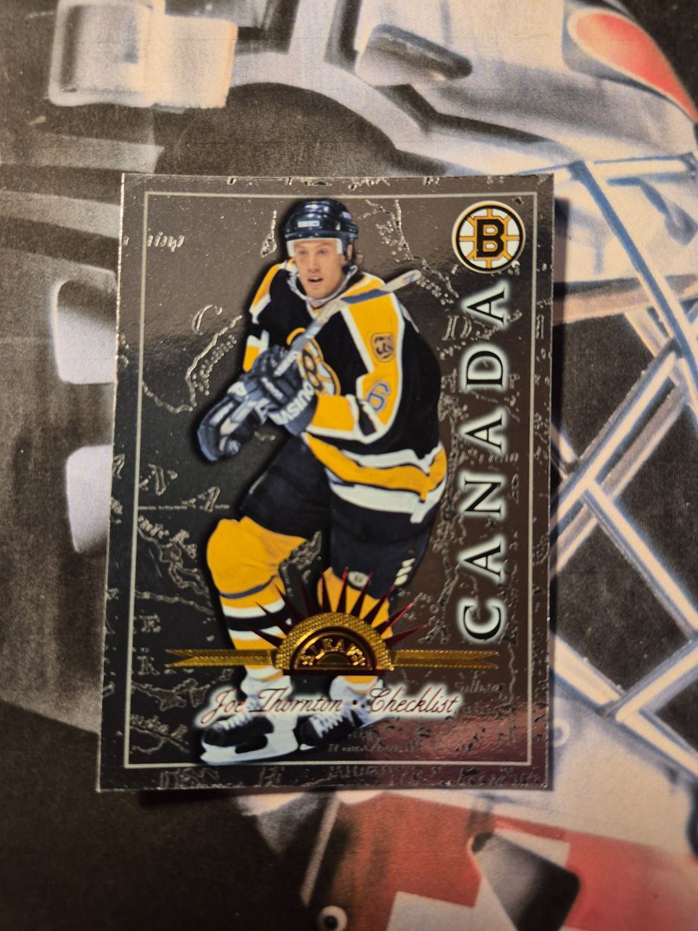 NHL Carte collezionabili: NHL Joe Thornton Boston Bruins – Usato da Treiten venduto da Sauber73