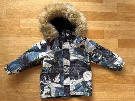 REIMA Winterjacke mit Kapuze, Grösse 104, Top Zustand!