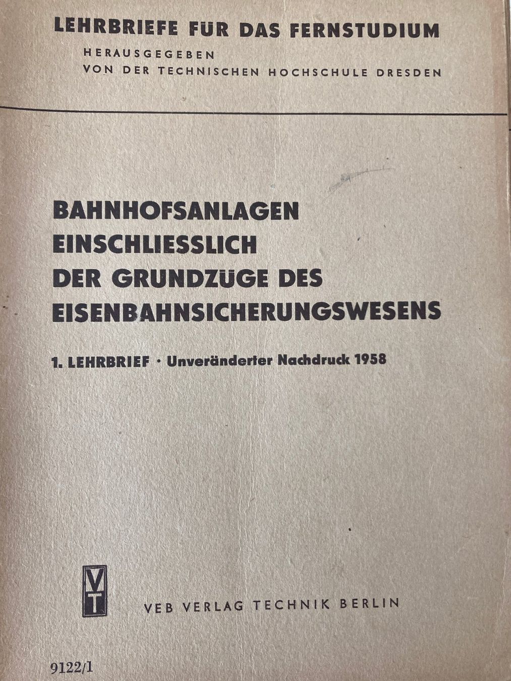 Livres: Lehrhefte zur Eisenbahnbetriebslehre – D'occasion à Windisch par Pittli 1